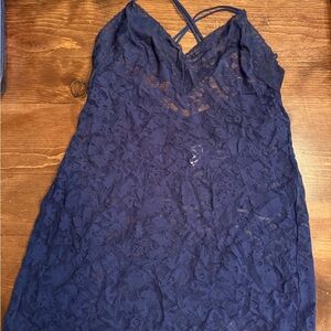 Victoria's Secret Blue Lace Lingerie